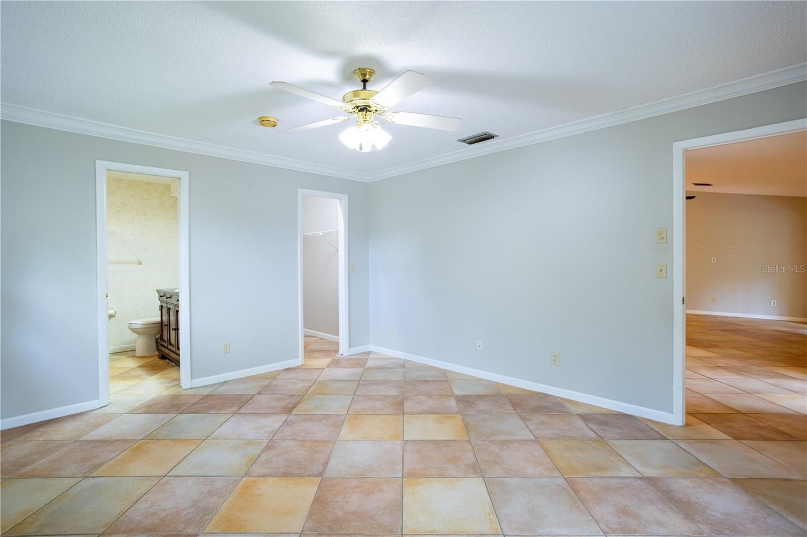 Master Bedroom with Large Walk-in Closet!