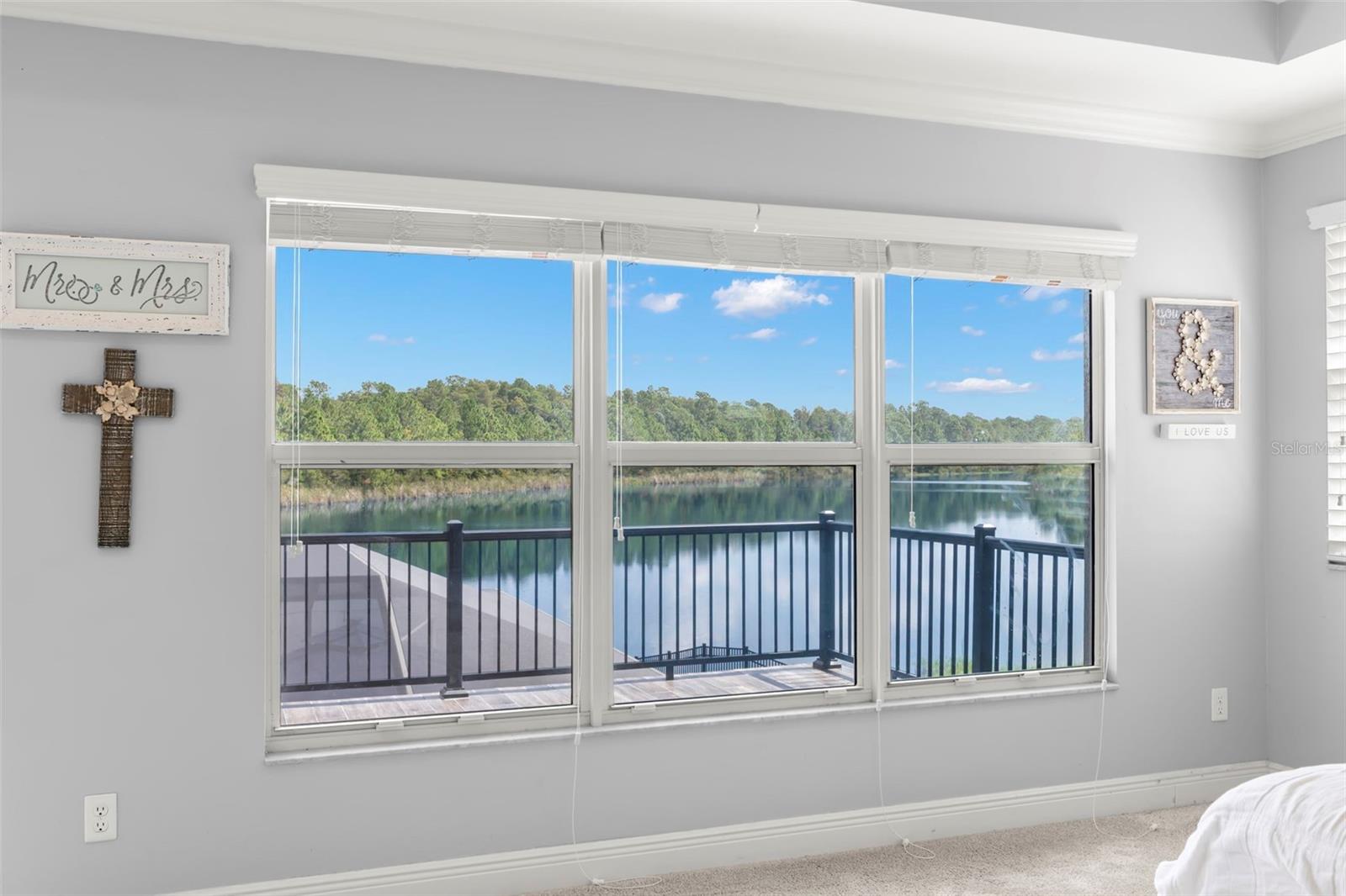 Spectacular view from Primary Bedroom