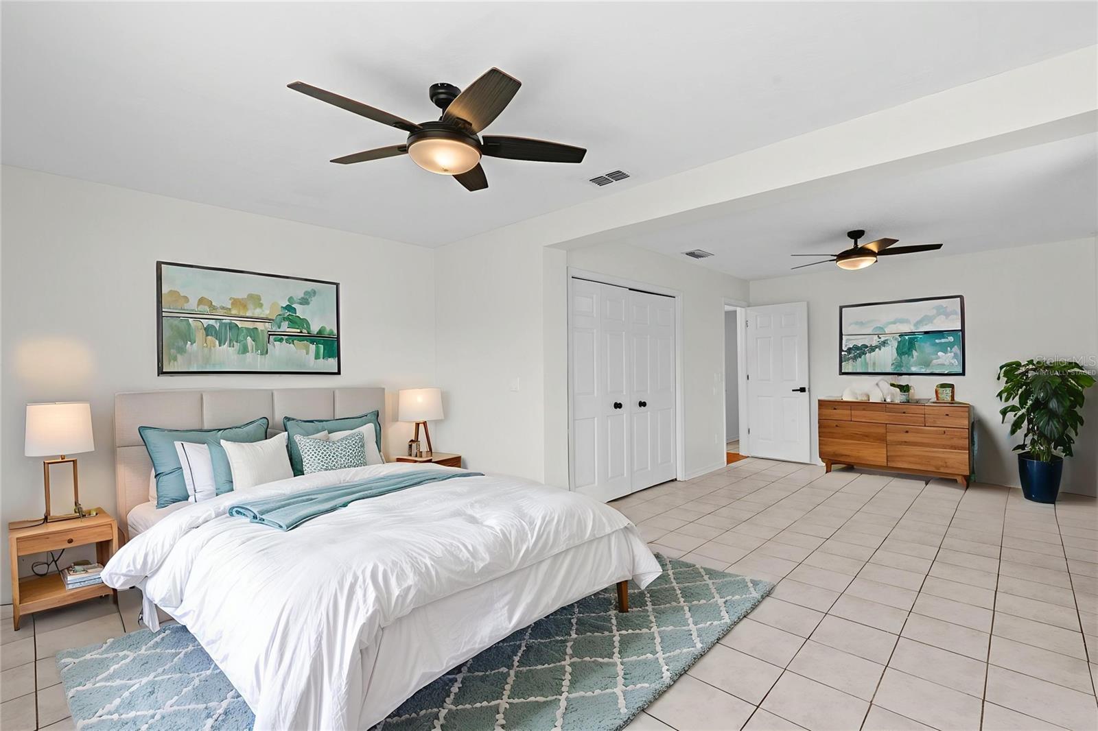 virtually staged - 3rd bedroom with so many possibilities