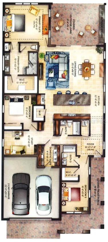 2699 MIDSWEET AVE, ST CLOUD, FL, 34772