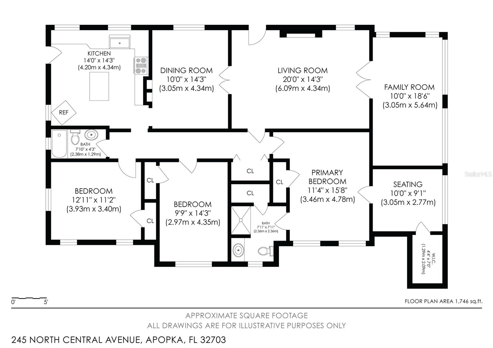 245 N CENTRAL AVE, APOPKA, FL, 32703