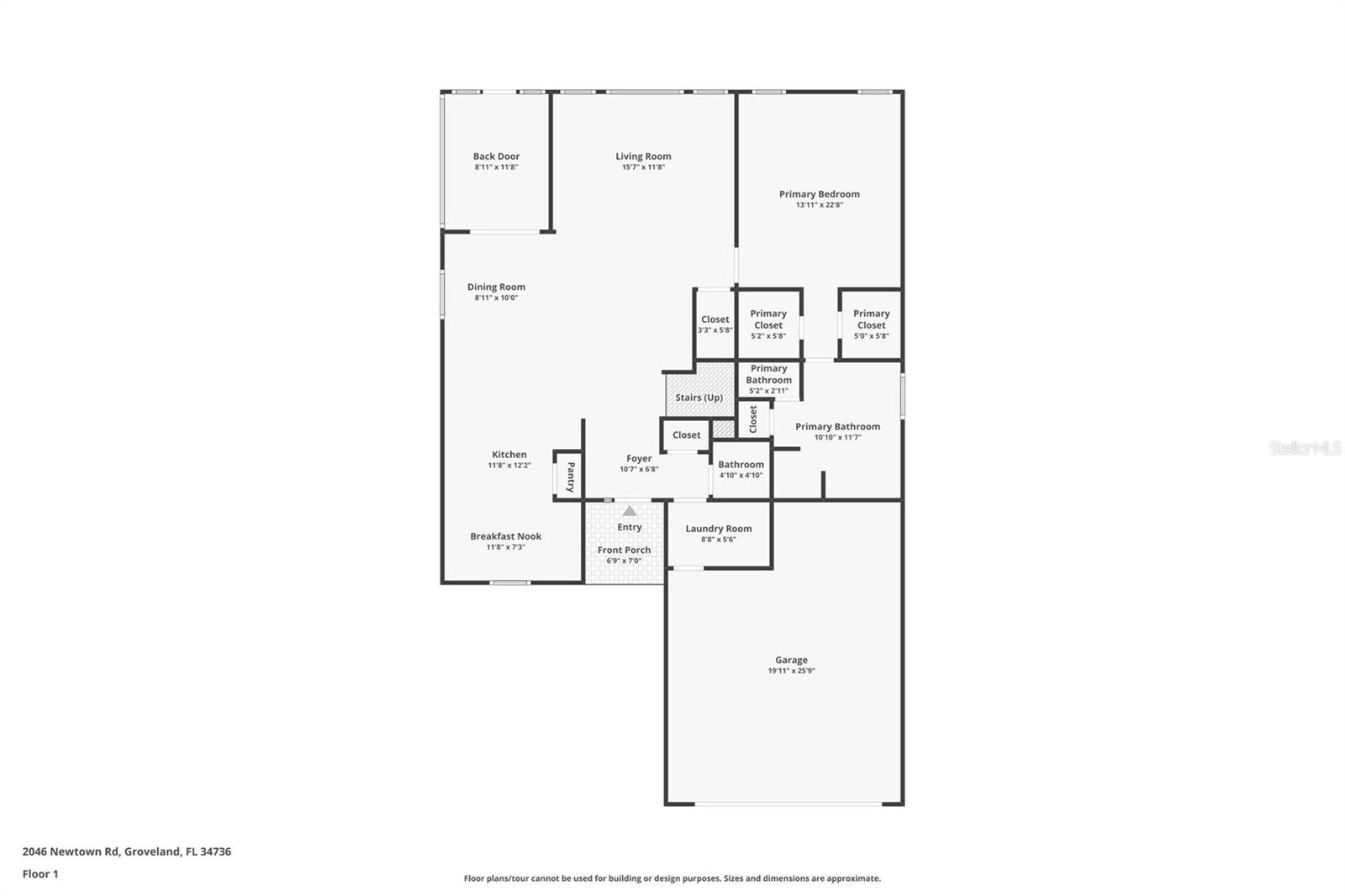 2046 NEWTOWN RD, GROVELAND, FL, 34736