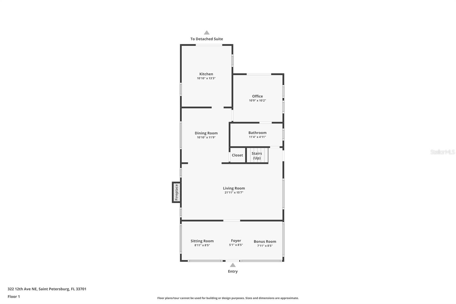 322 12TH AVE NE, ST PETERSBURG, FL, 33701