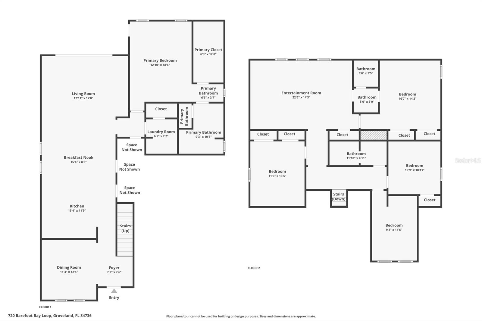 720 BAREFOOT BAY LOOP, GROVELAND, FL, 34736