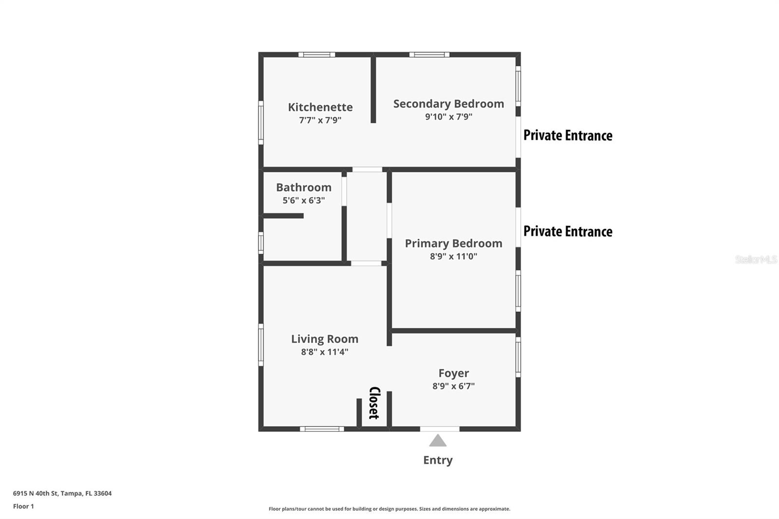 6915 N 40TH ST, TAMPA, FL, 33604