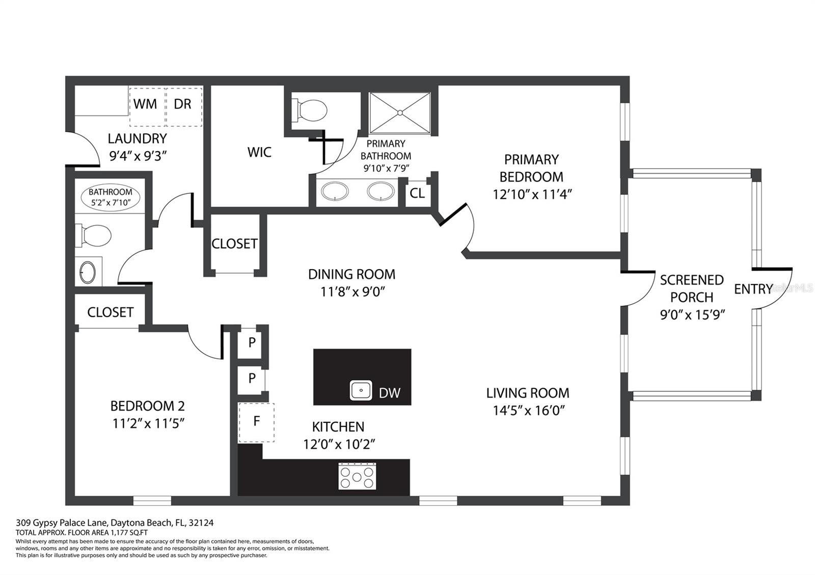 309 GYPSY PALACE LN, DAYTONA BEACH, FL, 32124