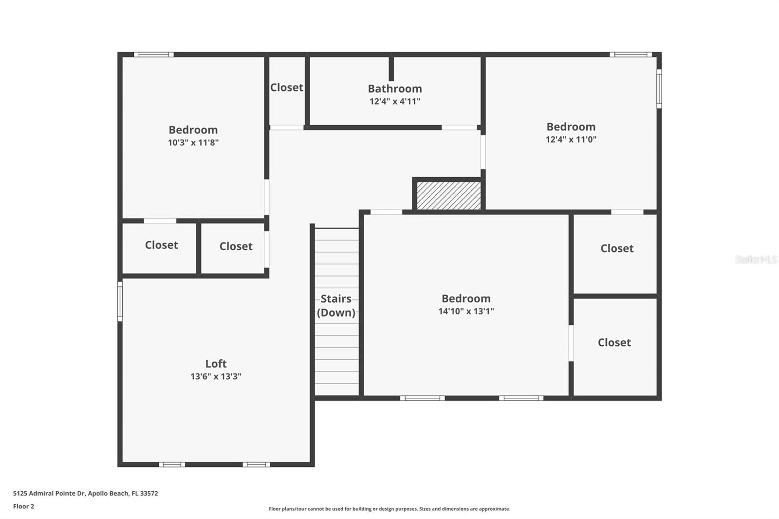 Second  floor Floorplan