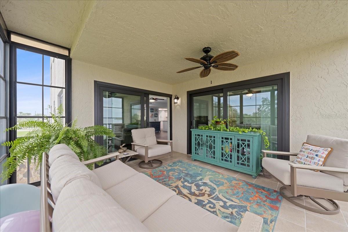 Screen Lanai Over-looking Gulf