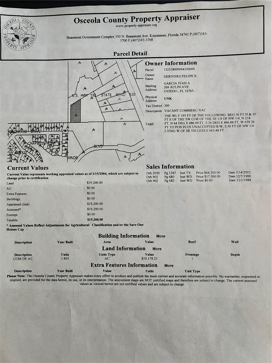 W IRLO BRONSON MEMORIAL HWY, KISSIMMEE, FL, 34746