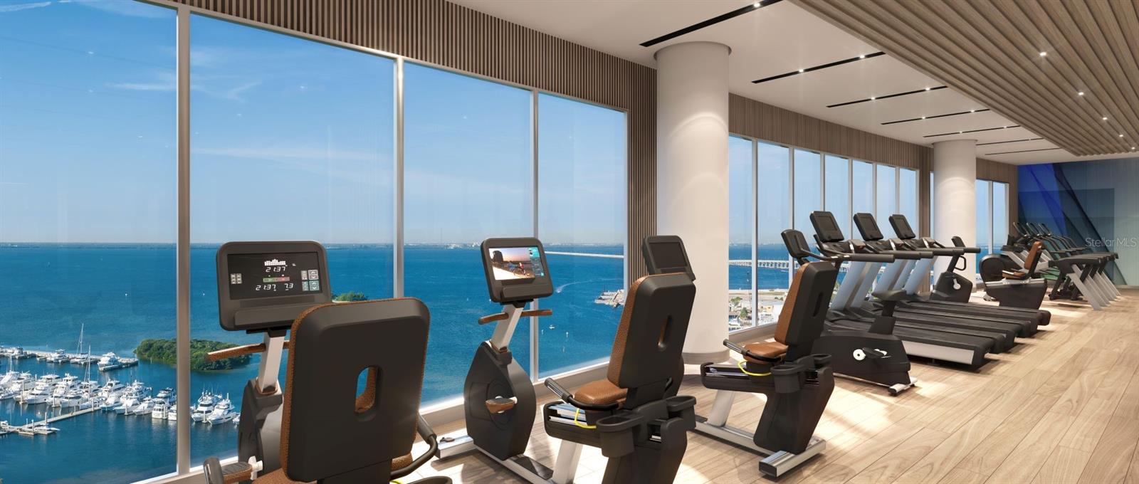 17th floor Fitness Center