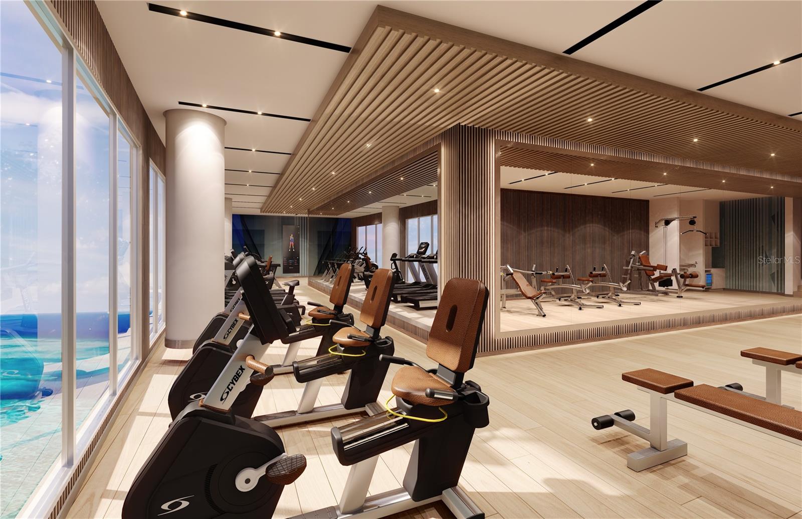 17th floor Fitness Center