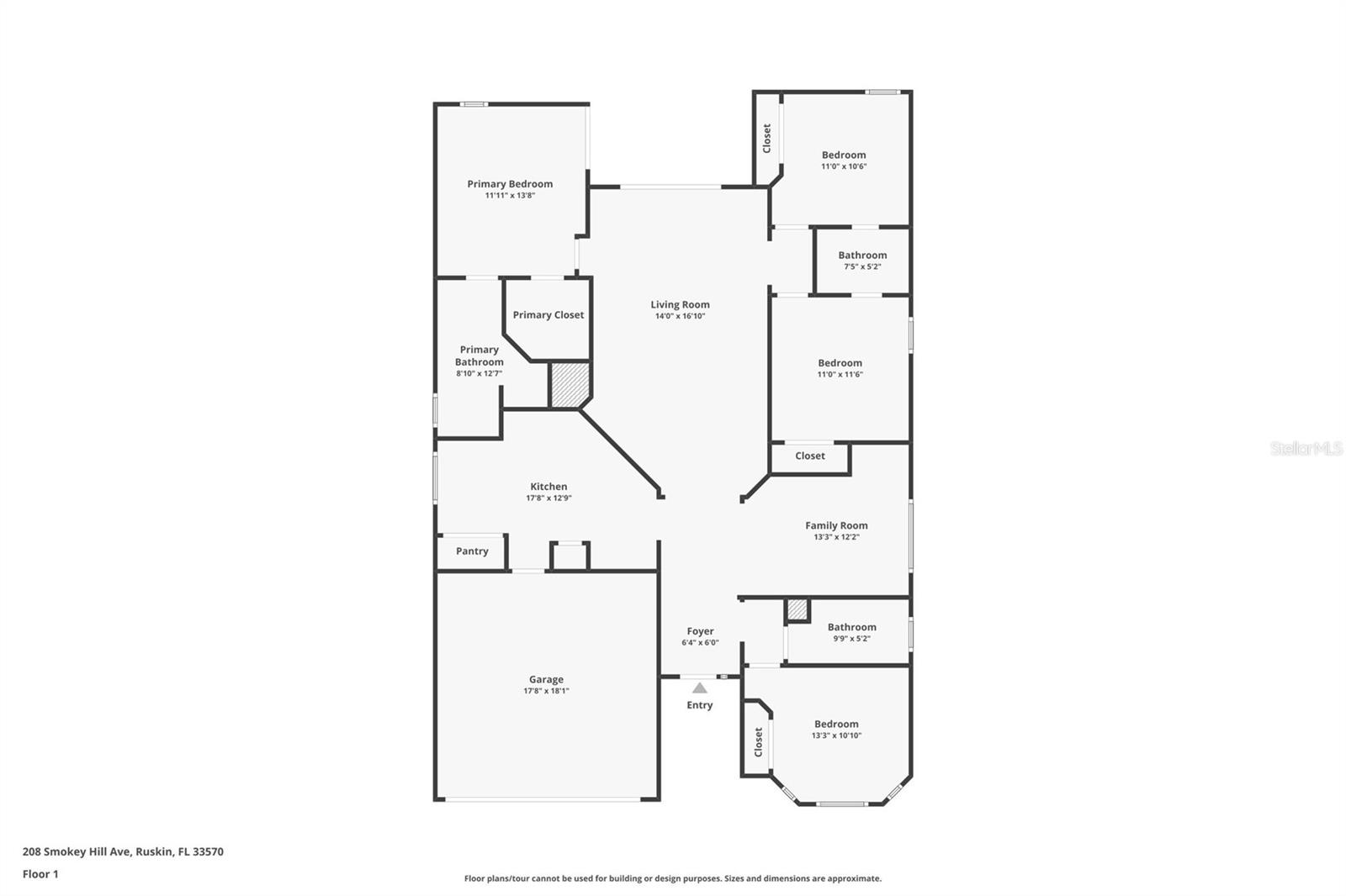 208 SMOKEY HILL AVE, RUSKIN, FL, 33570