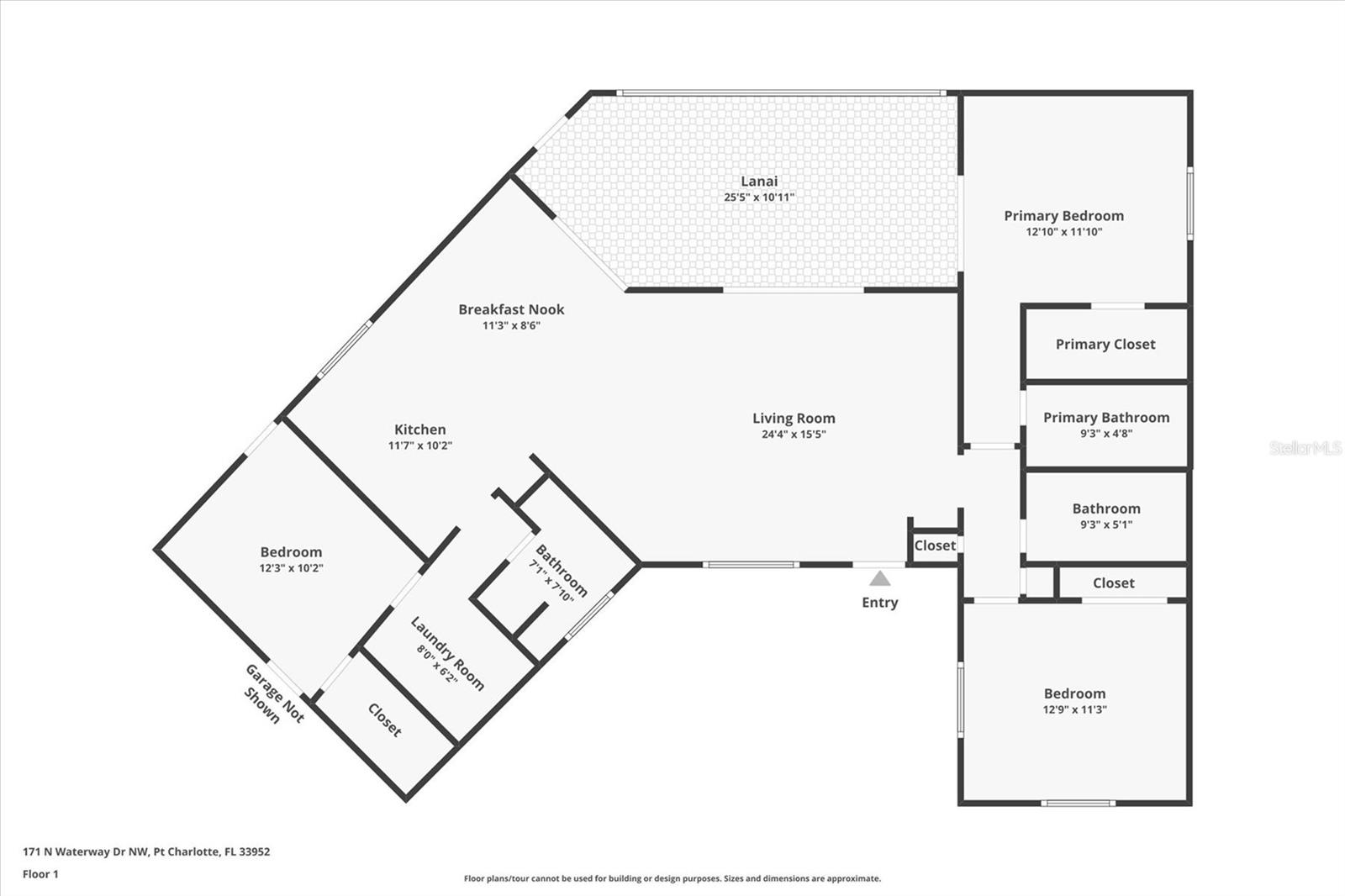 171 N WATERWAY DR NW, PORT CHARLOTTE, FL, 33952