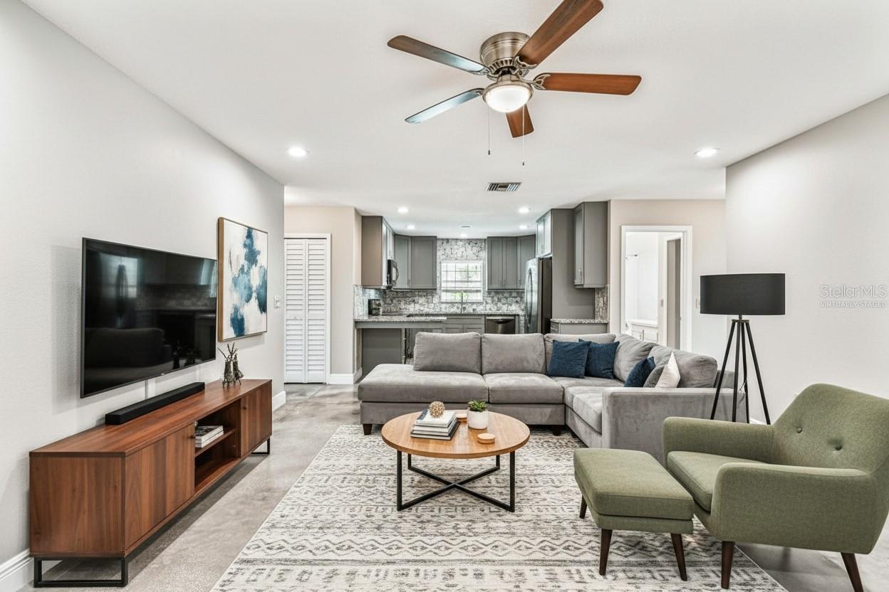 West Residence Virtually Staged