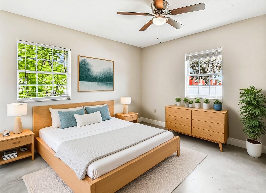 West Residence - Bedroom 2 Virtually Staged