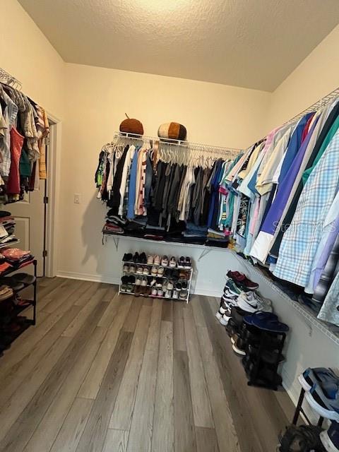 Master walk-in closet