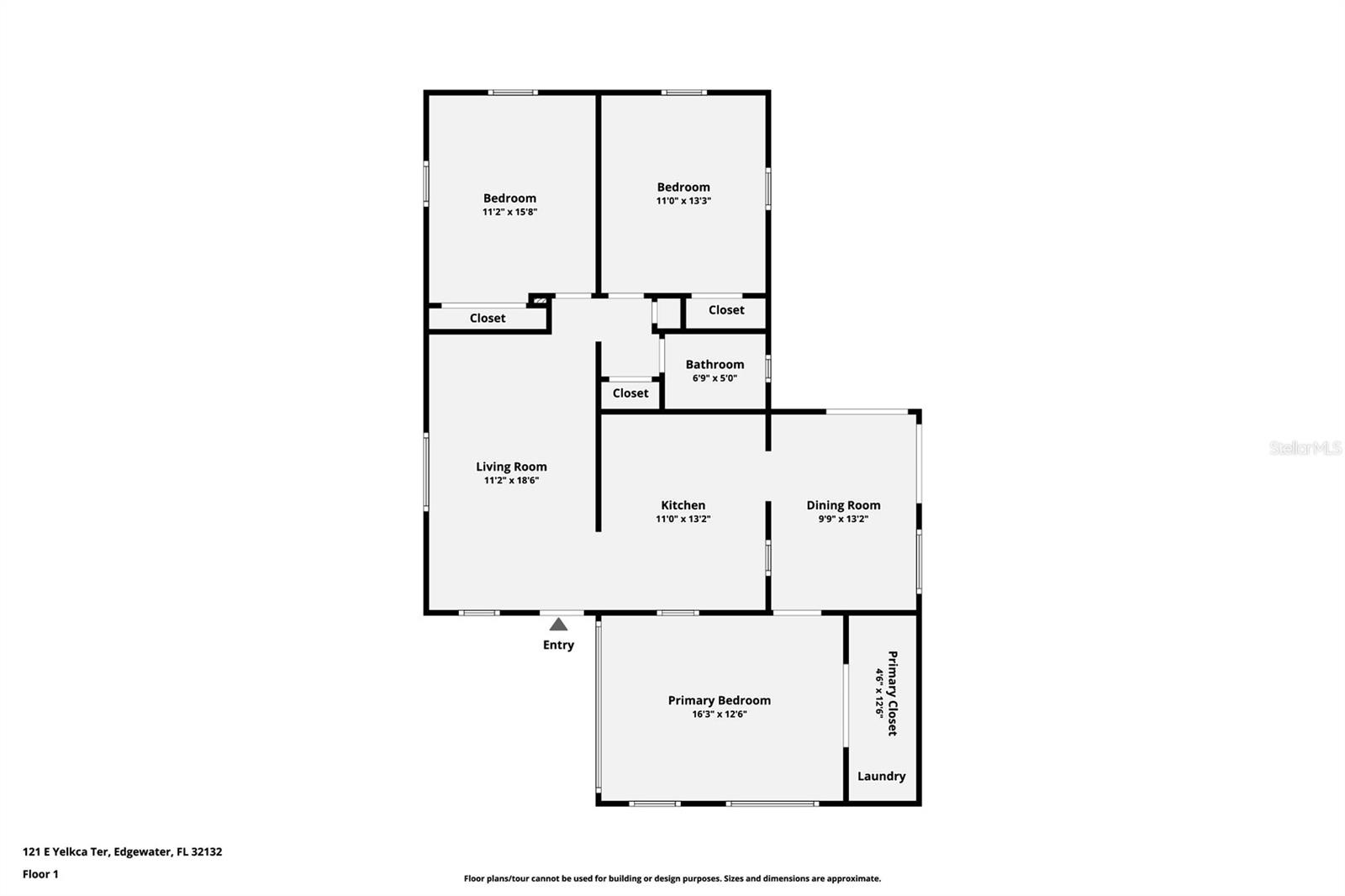 121 E YELKCA TER, EDGEWATER, FL, 32132