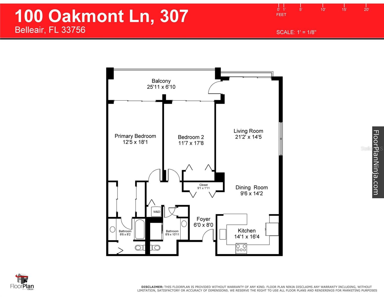 100 OAKMONT LN #307, BELLEAIR, FL, 33756