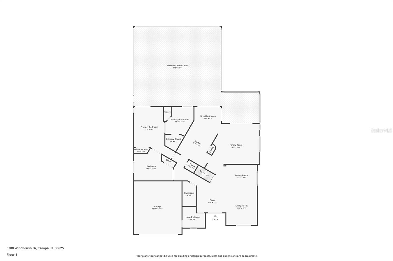 5308 WINDBRUSH DR, TAMPA, FL, 33625