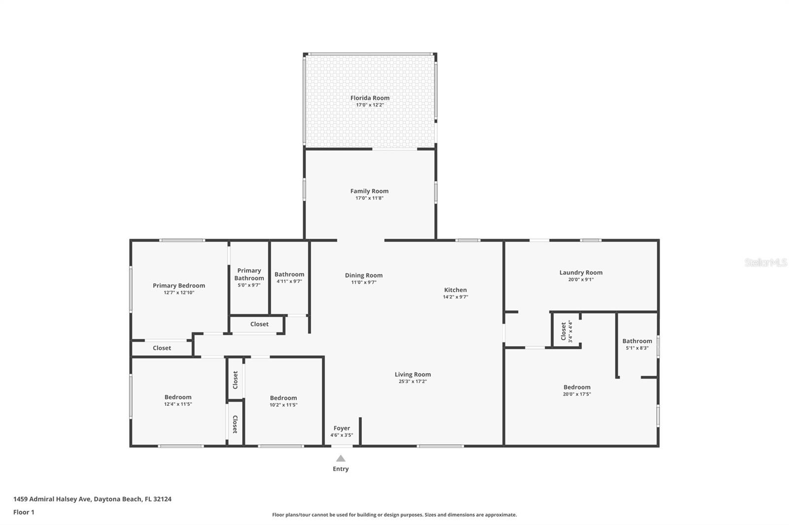 1459 ADMIRAL HALSEY AVE, DAYTONA BEACH, FL, 32124