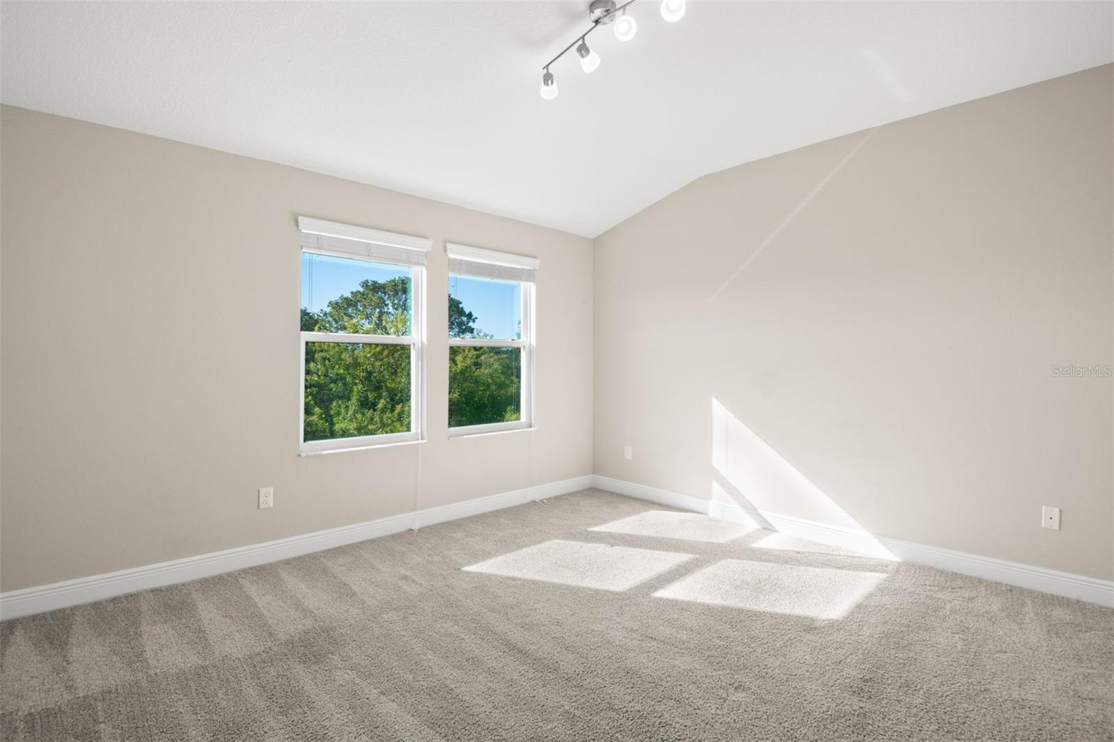 Primary suite with conservation views