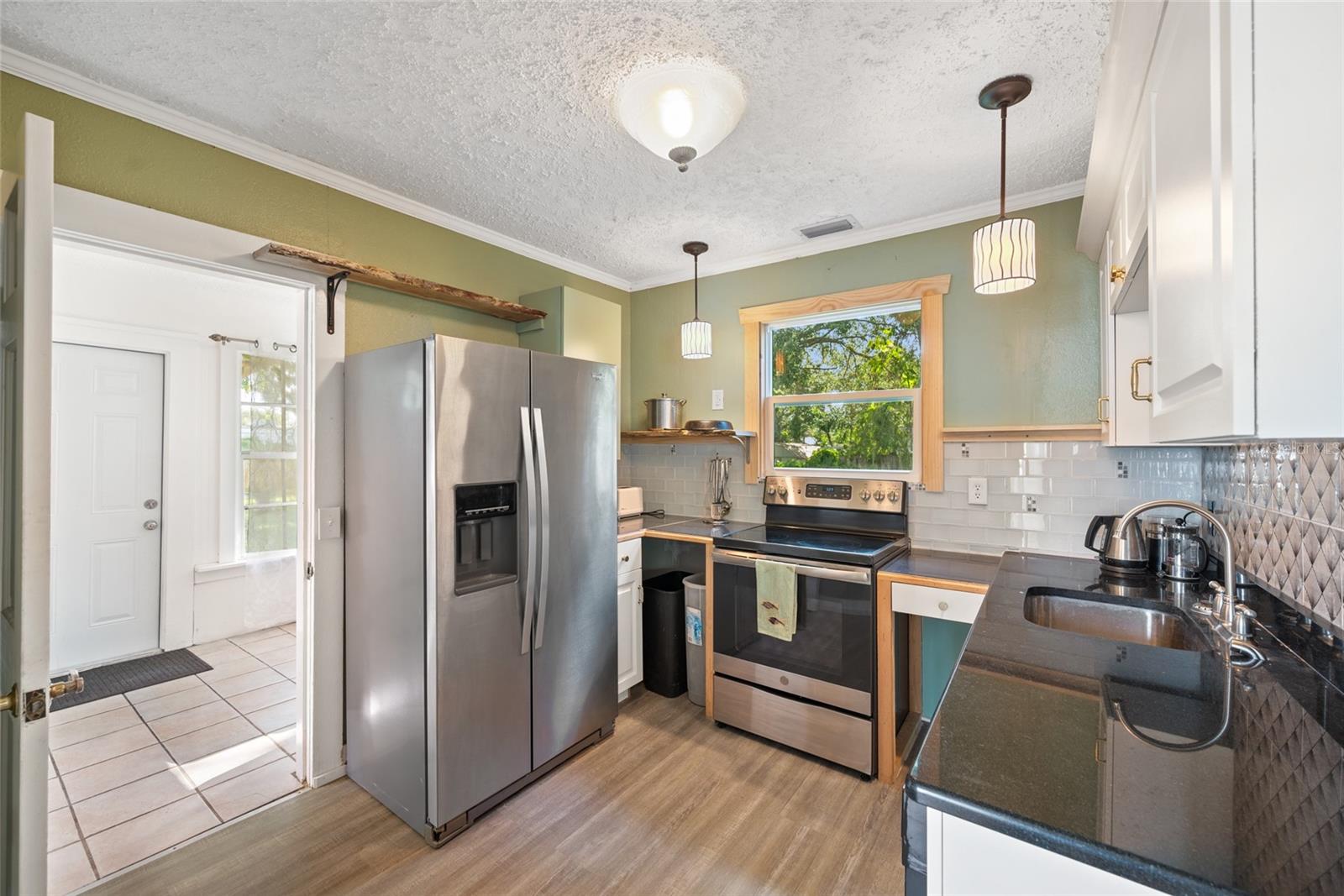 Live edge wood shelves add more little things to love