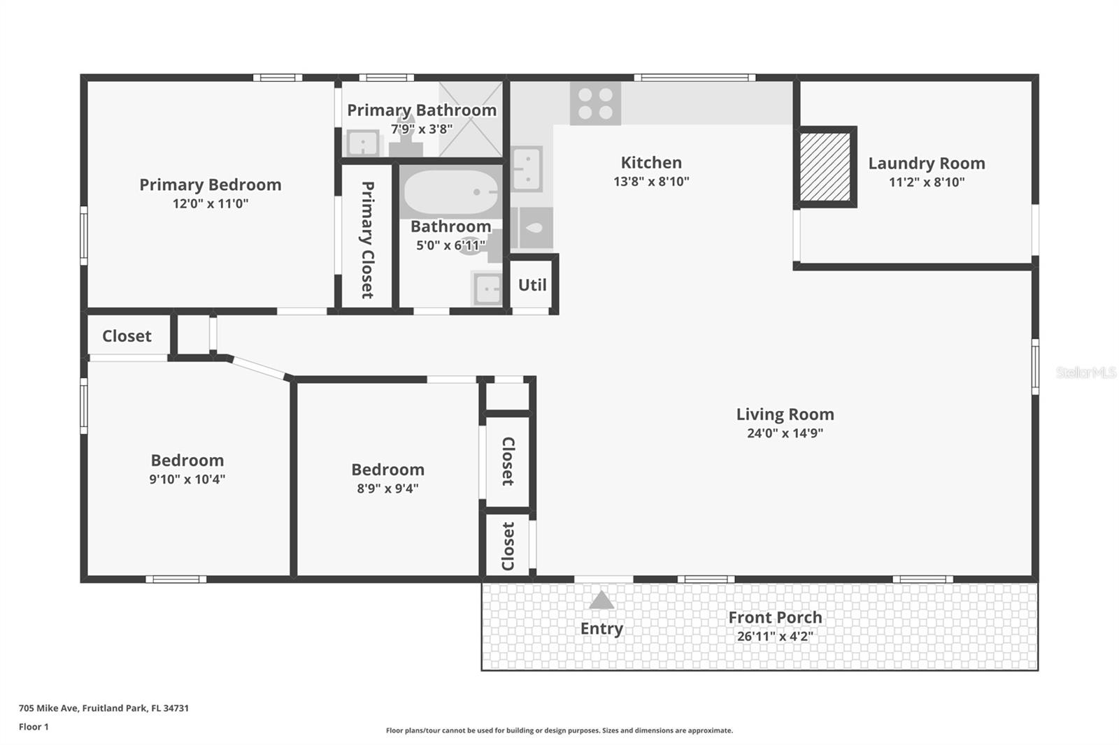 705 MIKE AVE, FRUITLAND PARK, FL, 34731