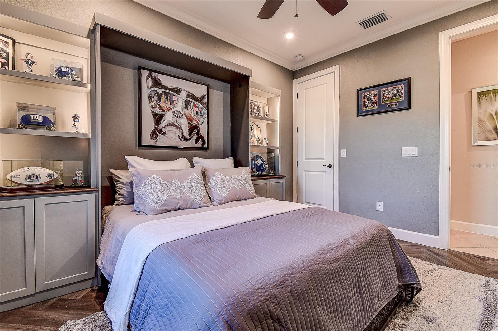 Third Bedroom with Built-in Murphy bed