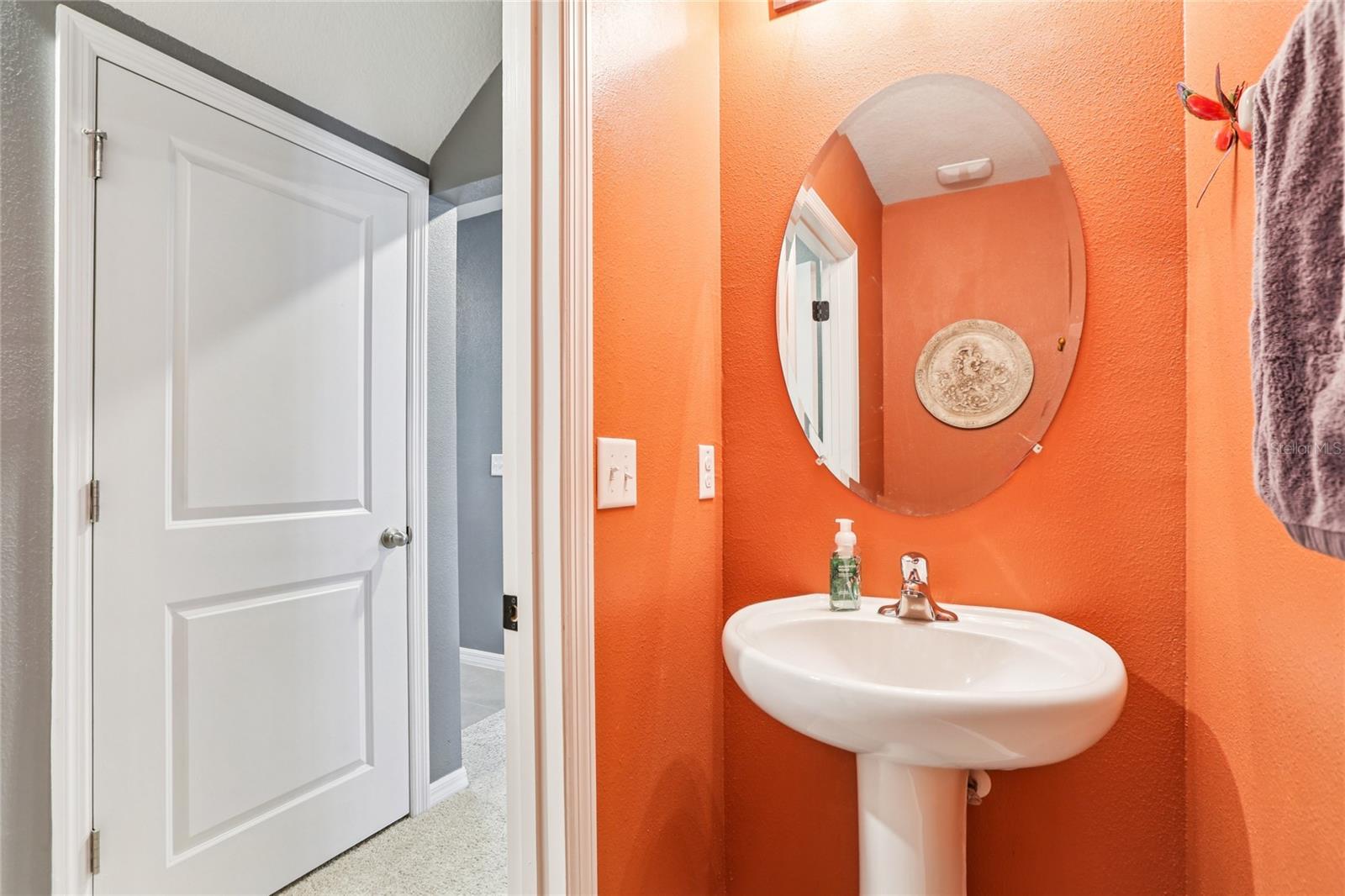 Half Bath by kitchen