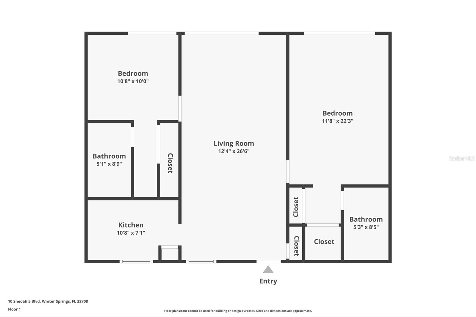 10 SHEOAH BLVD #5, WINTER SPRINGS, FL, 32708