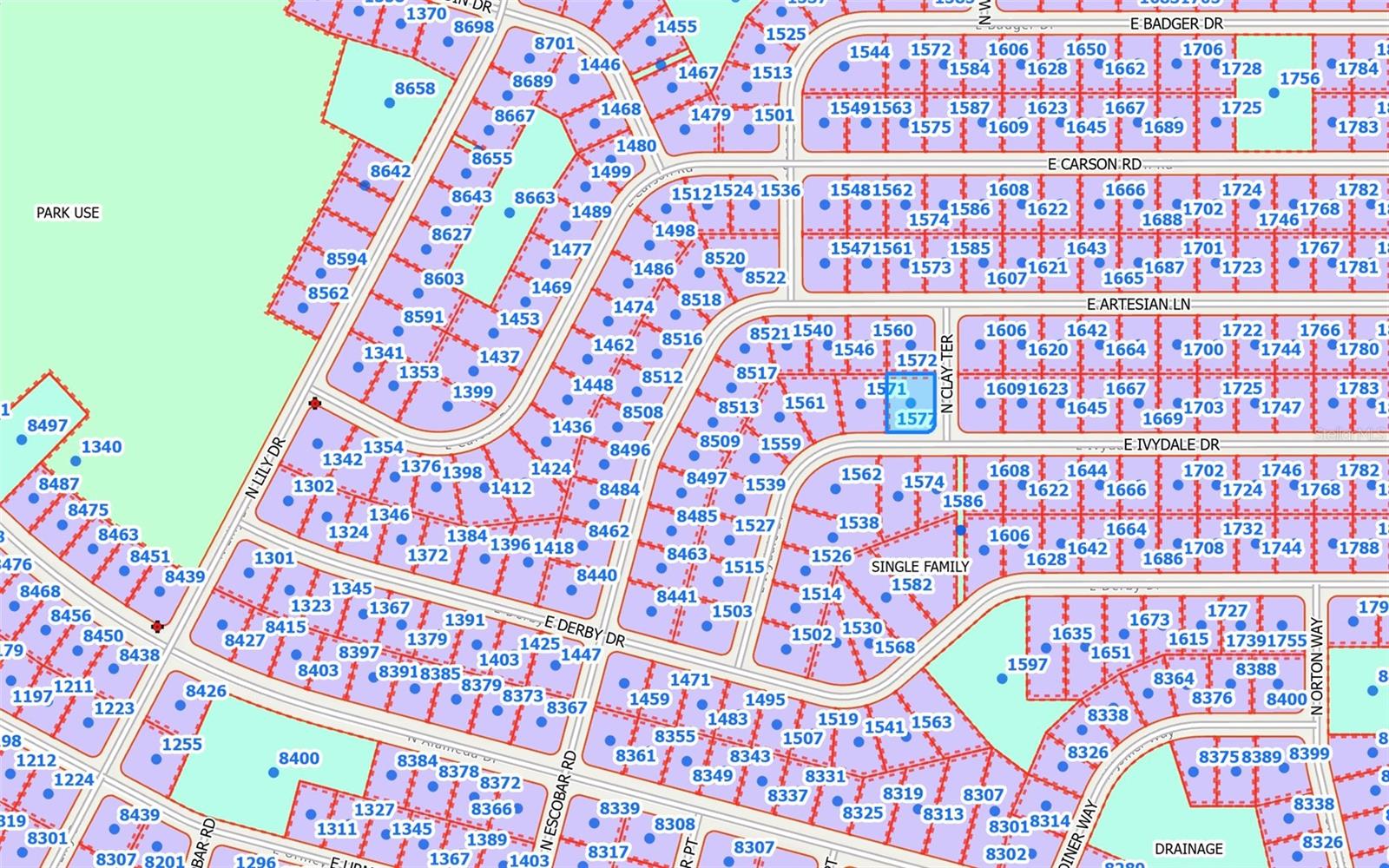 1577 E IVYDALE DR, CITRUS SPRINGS, FL, 34434