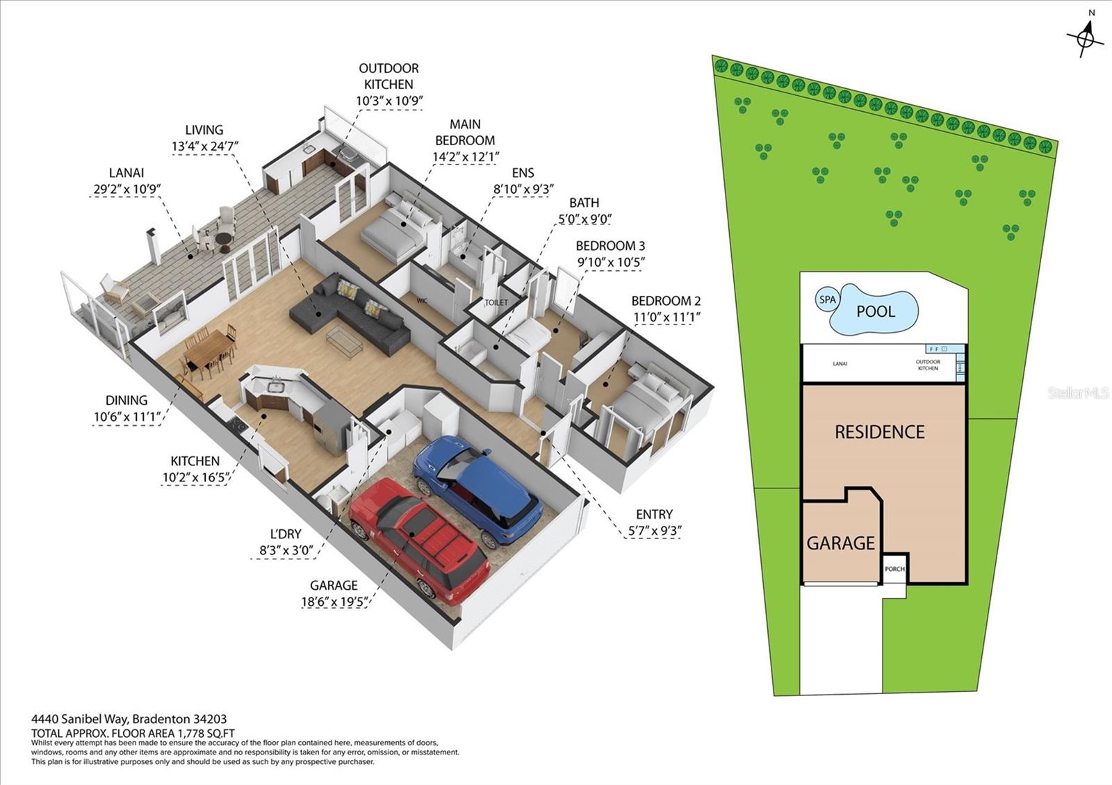 4440 SANIBEL WAY, BRADENTON, FL, 34203