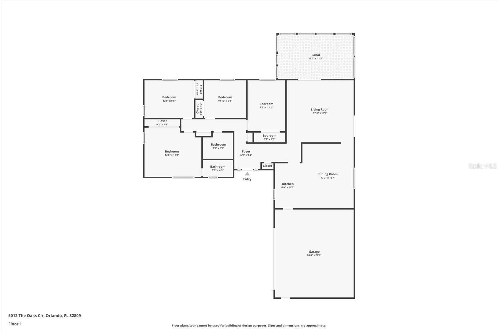 5012 THE OAKS CIR, ORLANDO, FL, 32809