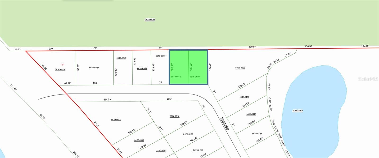 130 & 132 BREAM DR, INTERLACHEN, FL, 32148