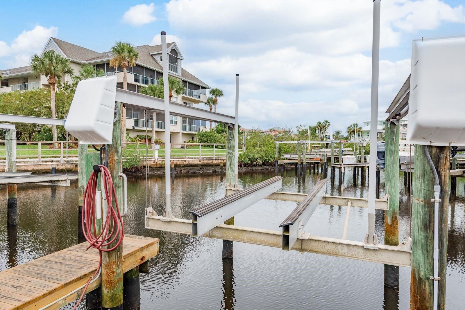 YOUR slip with 10,000lb boat lift