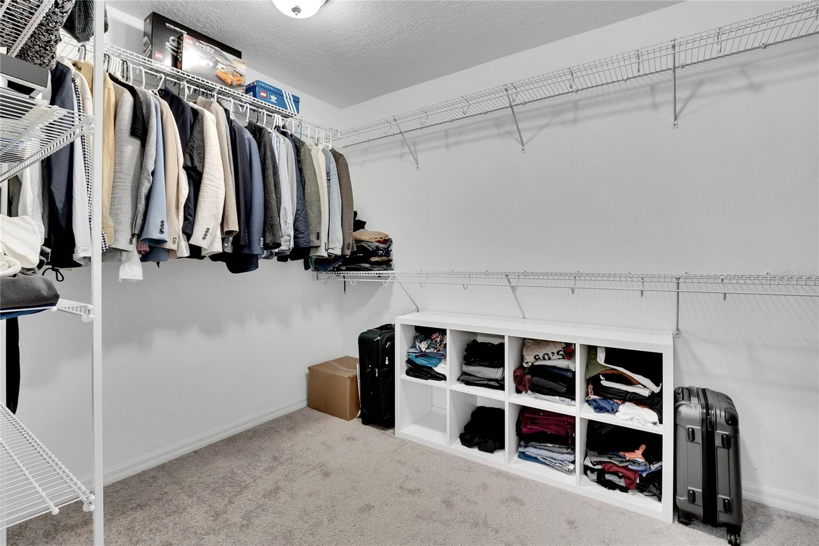 Master Bedroom Walk-in Closet