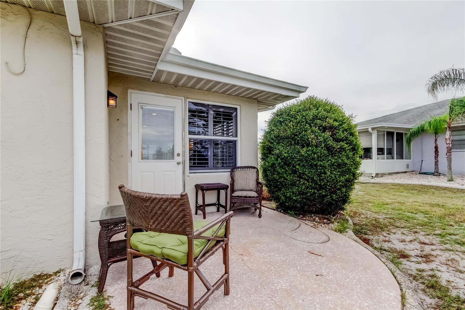 Back Patio (off the Florida Room)