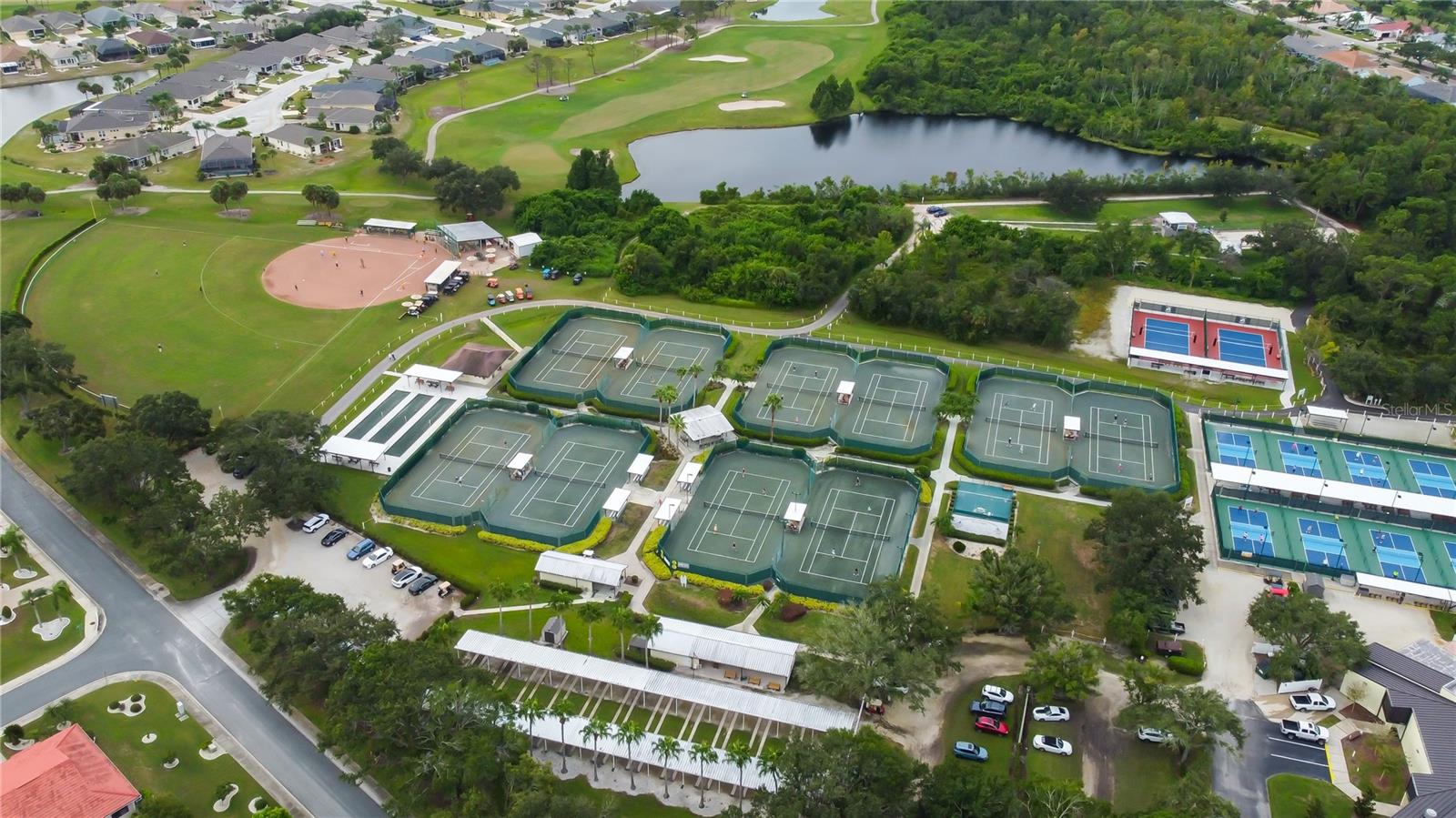 Sports Courts, Ball Fields & Golf Nearby...