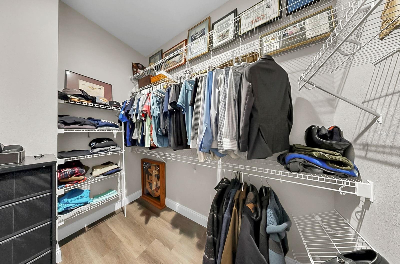 Second walk-in closet