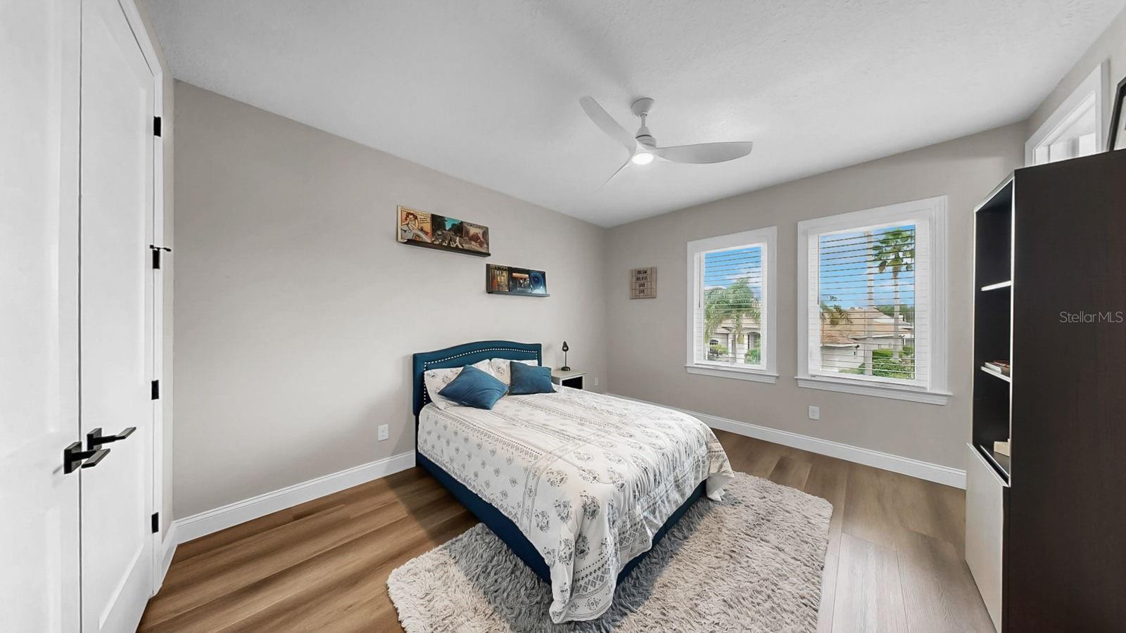 Upstairs bedroom with ensuite bathroom