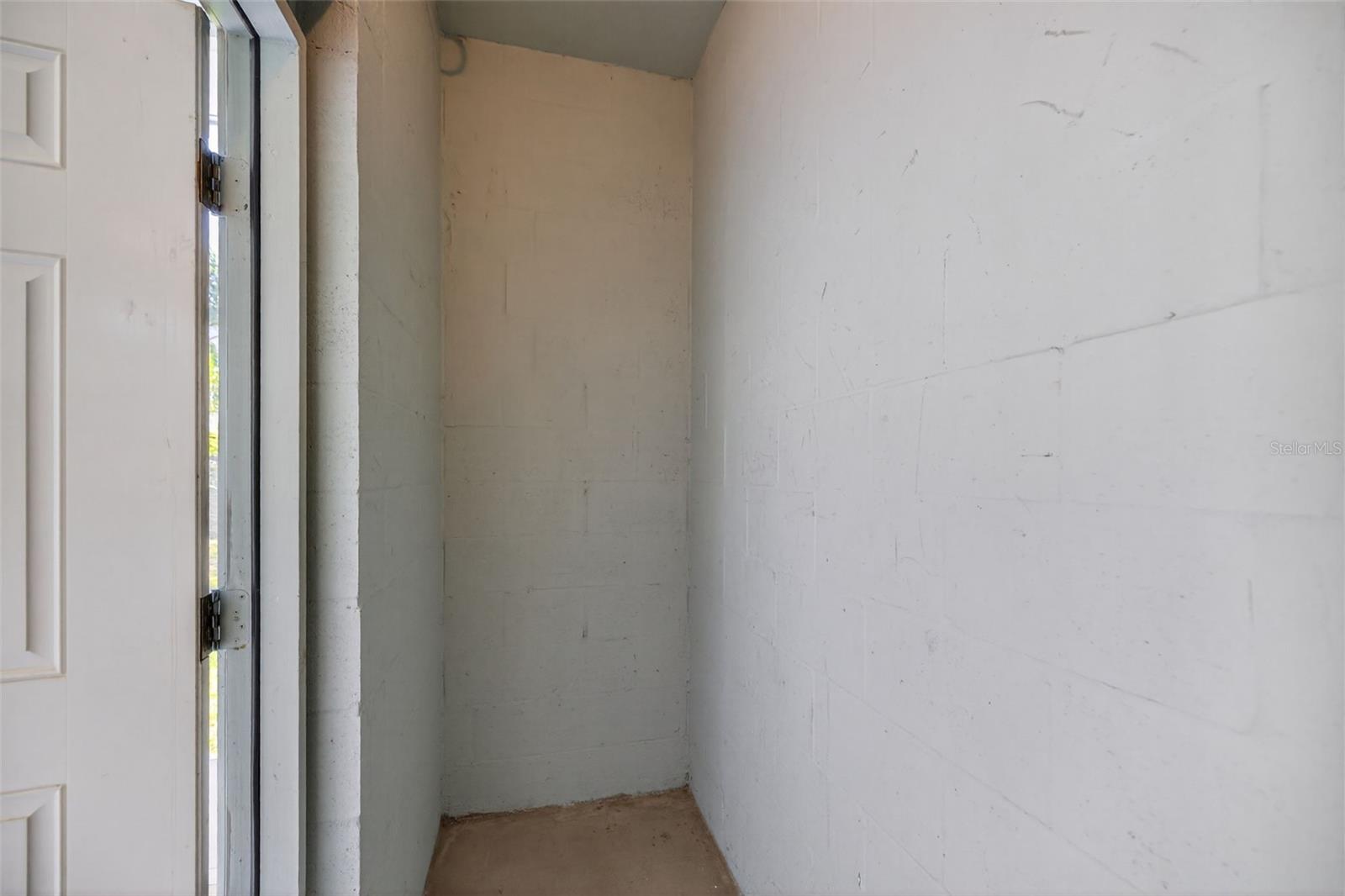 Patio Storage Closet