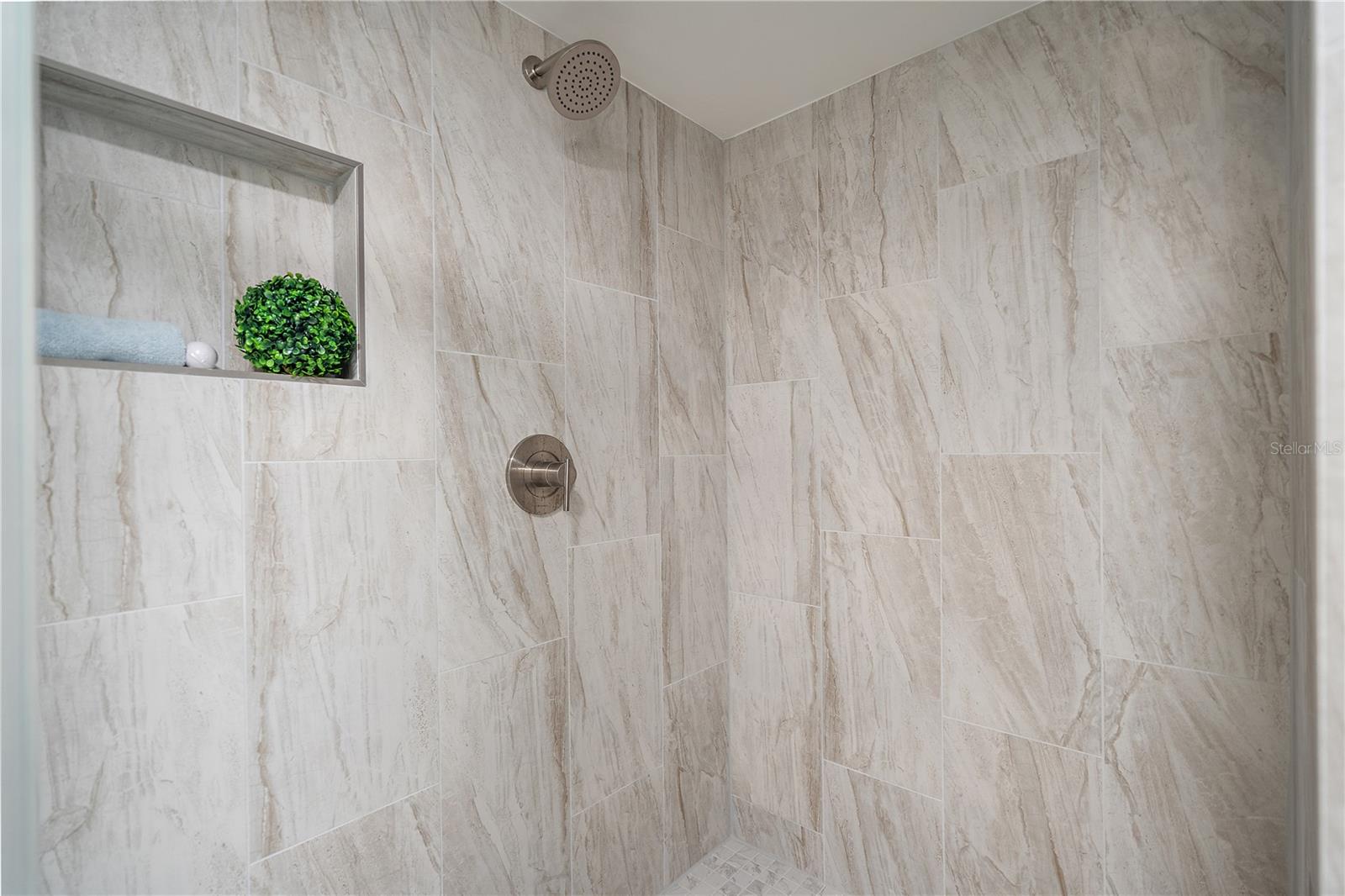 Enhanced larger shower