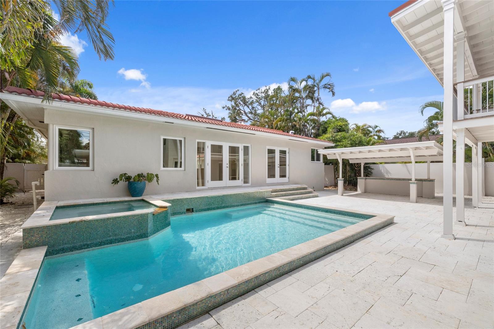 Courtyard Facing Main House