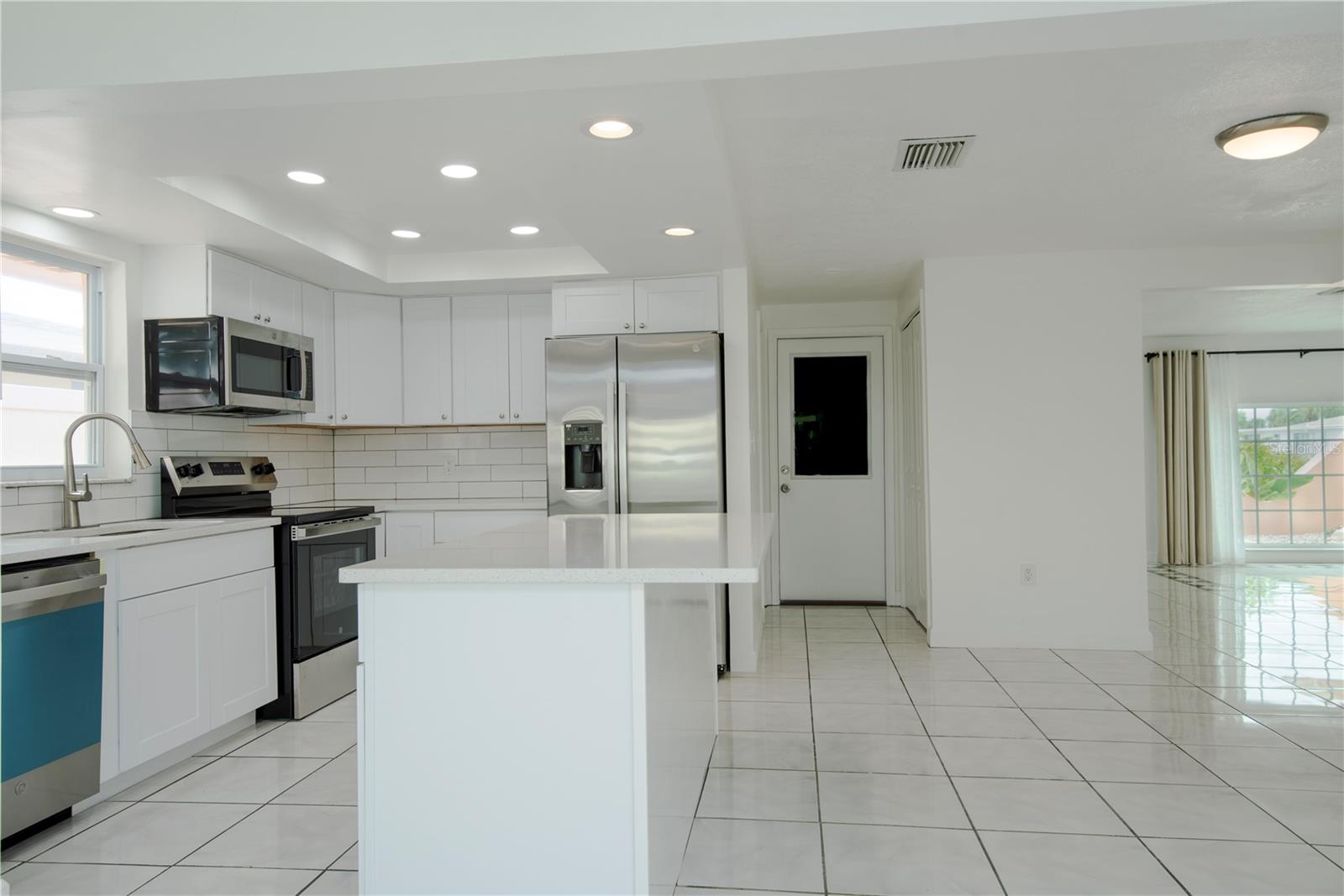 Kitchen and dinette.
