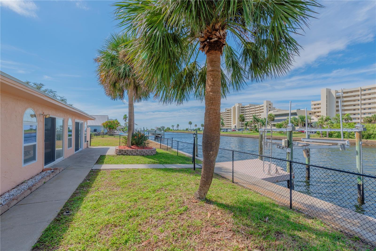 View down the canal.