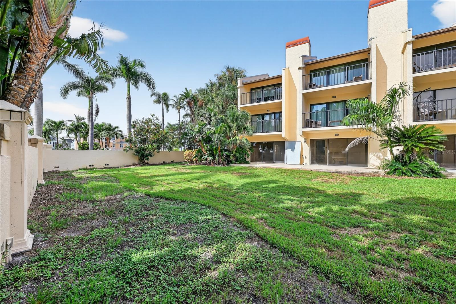 Basically your backyard! The two sliders on the bottom left are your unit.