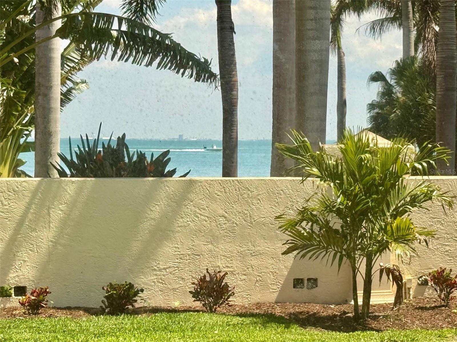 Water View from Livingroom and Primary Bedroom
