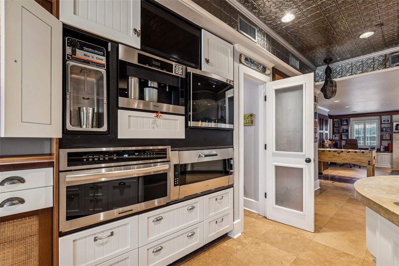 Can you spot the Milk Shake maker?