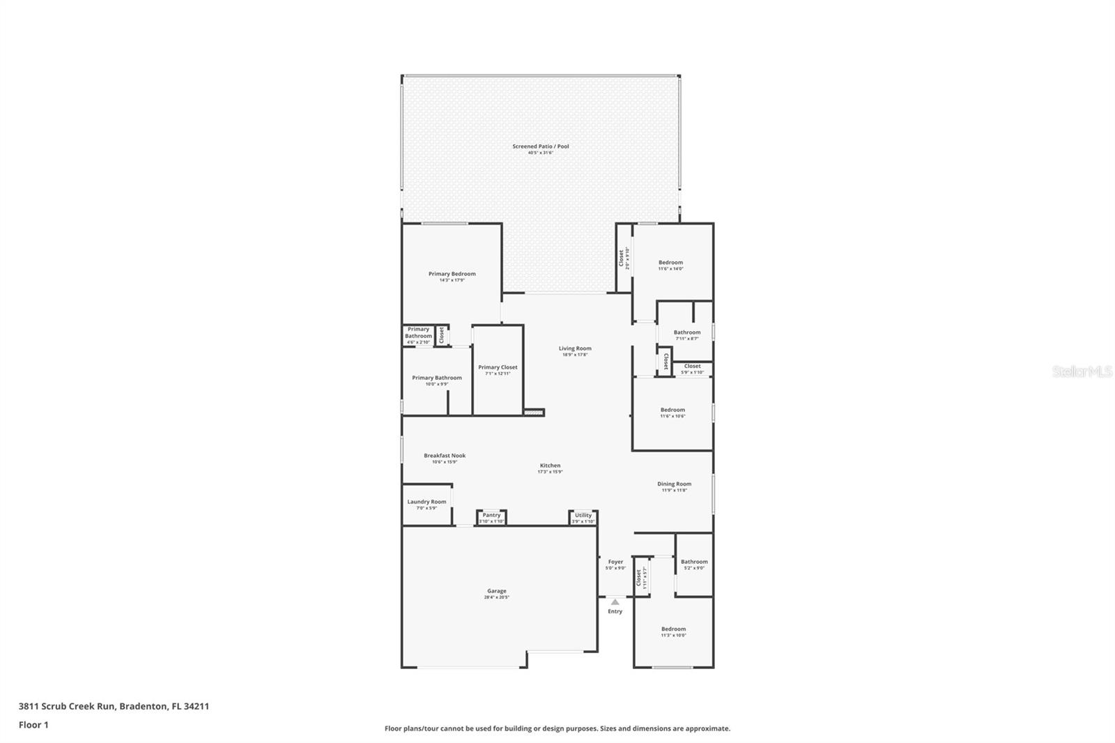 3811 SCRUB CREEK RUN, BRADENTON, FL, 34211