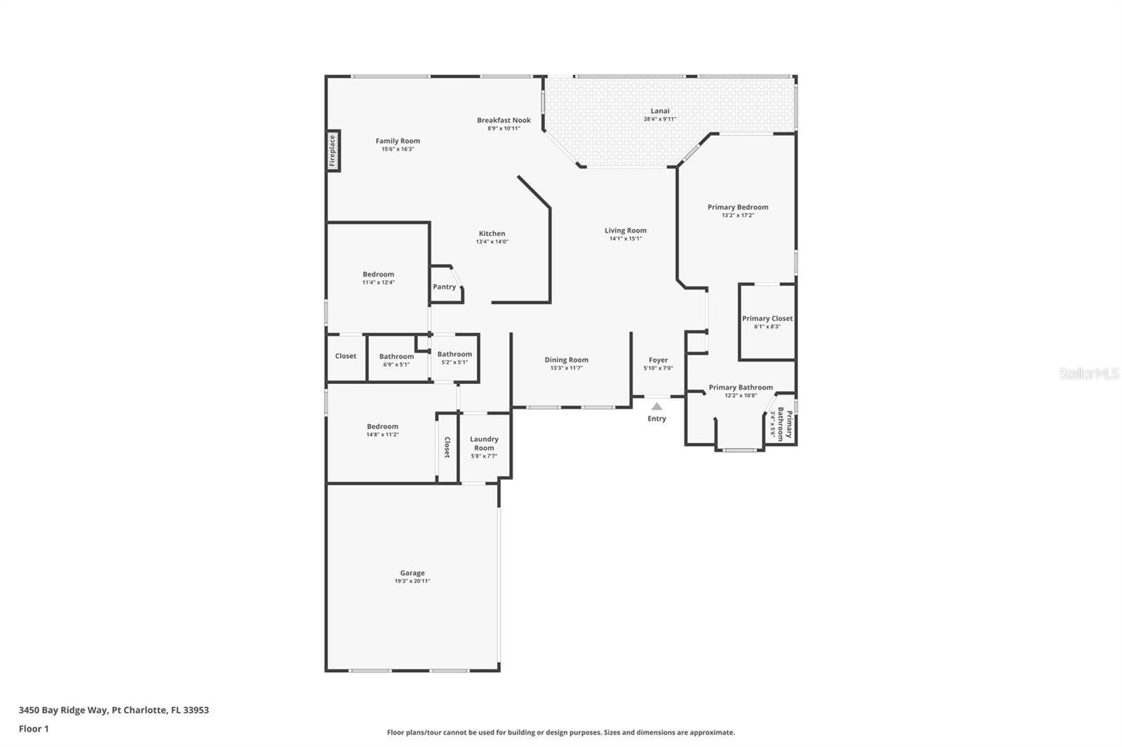 3450 BAY RIDGE WAY, PORT CHARLOTTE, FL, 33953